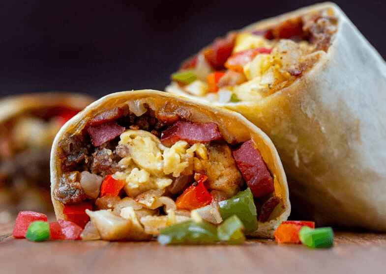 Cowboy Breakfast Burrito